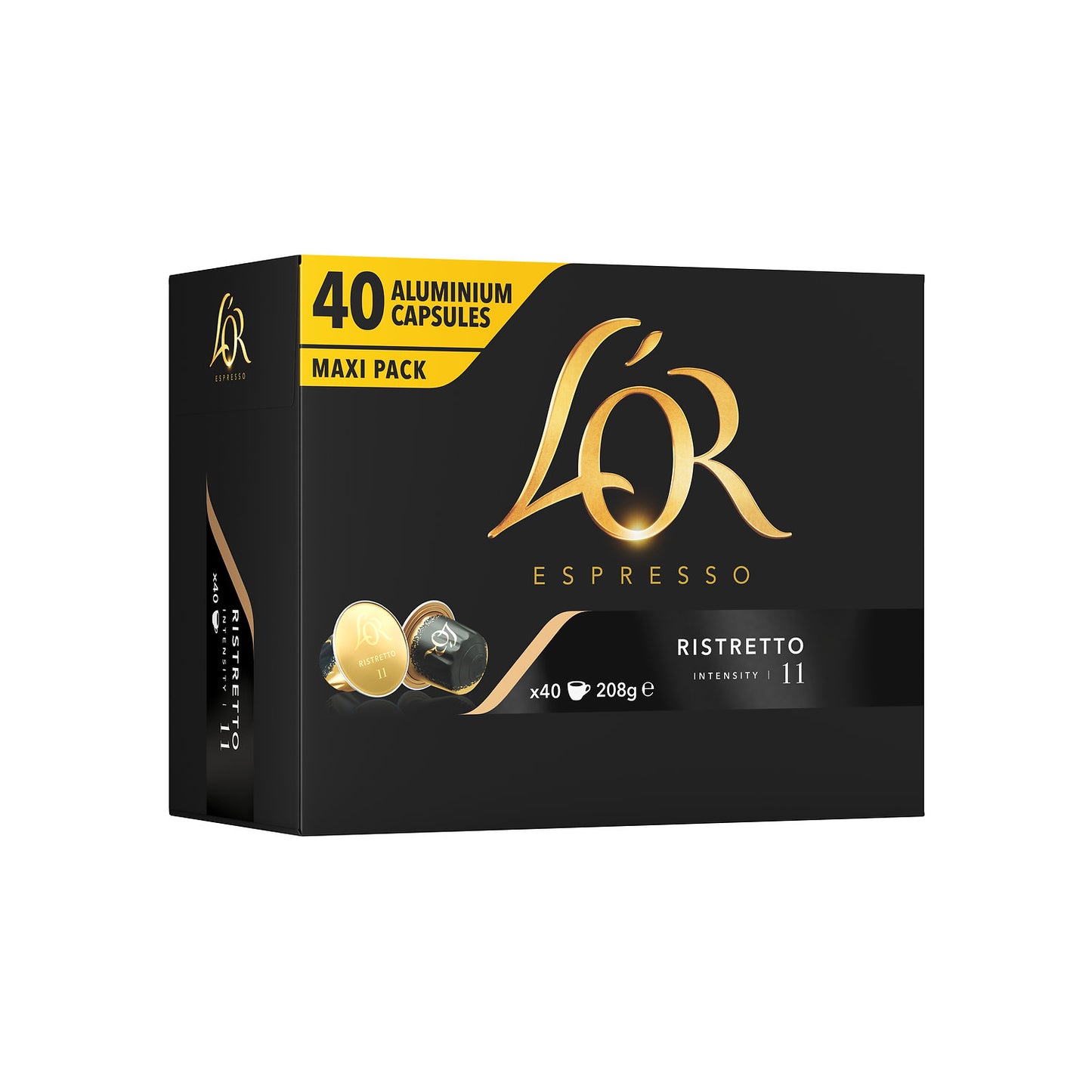 L'Or Espresso Ristretto Nespresso Alluminio 40 Caps