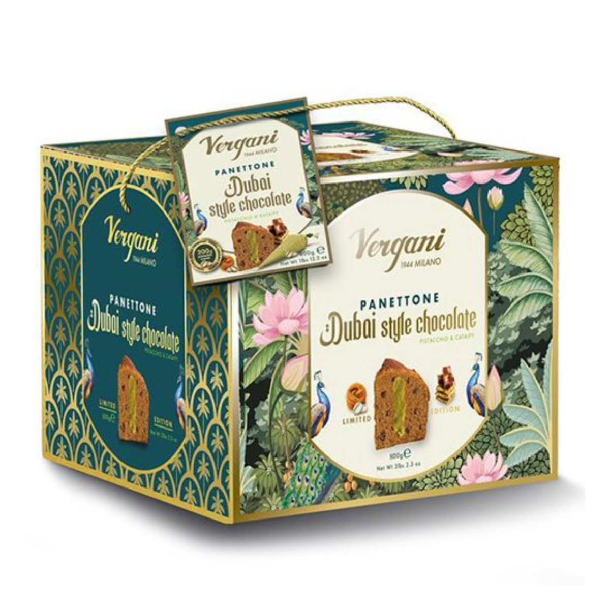 Vergani Panettone Dubai Style Chocolate LIMITED EDITION 800g