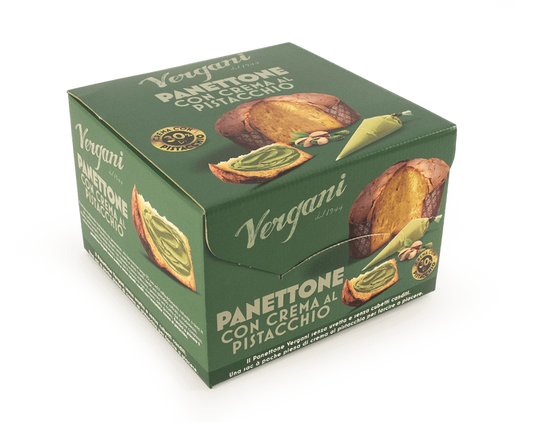Vergani Panettone con crema al Pistacchio 850 gr