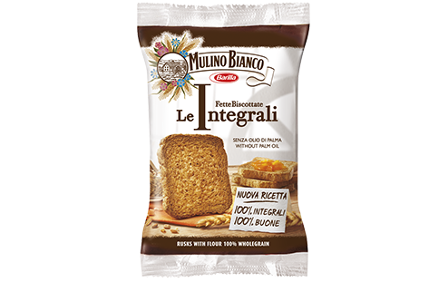 Mulino Bianco Fette Biscottate LE INTEGRALI 100 Conf. da 2 pz