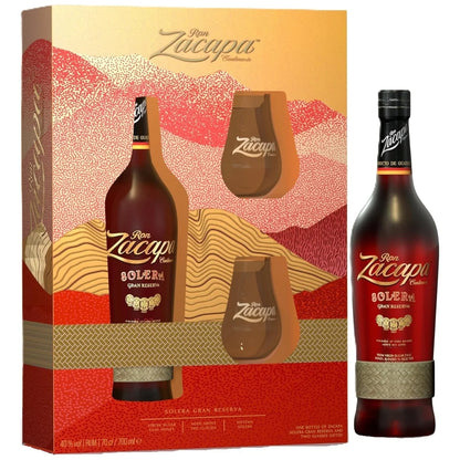 Rum Zacapa Solera Gran Reserva cl.70 + 2 Bicchieri Zacapa