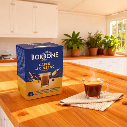 Caffè Borbone Bevanda Solubile Al Gusto GINSENG AMM 16 Capsule