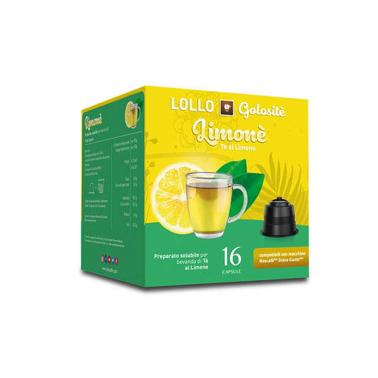 Lollo Golositè Dolce Gusto LIMONÈ (Te al limone) 16 Capsule