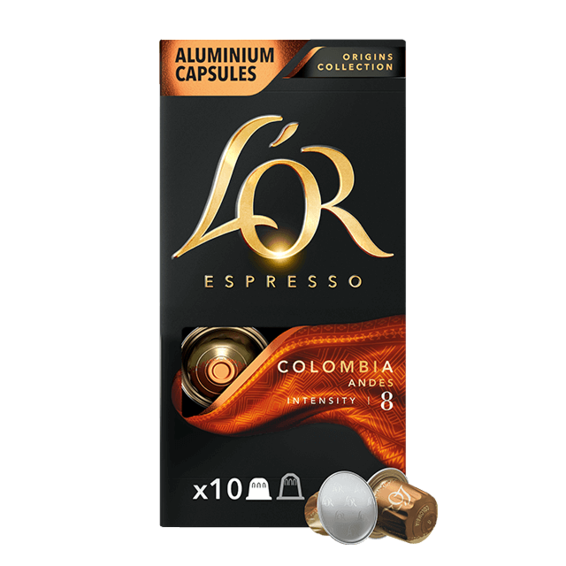 L'Or Espresso Colombia Nespresso Alluminio 10 Caps