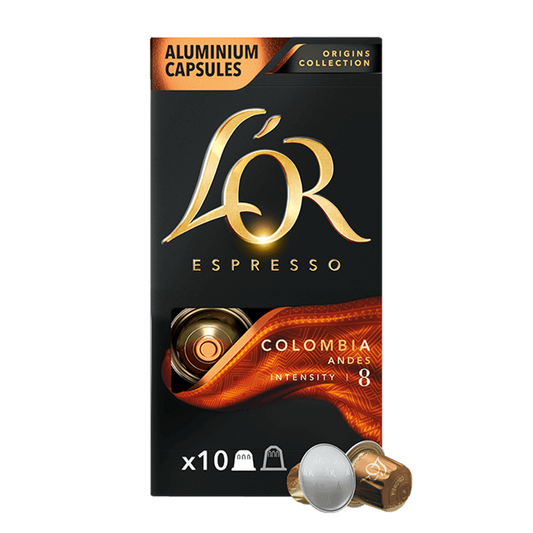 L'Or Espresso Colombia Nespresso Alluminio 10 Caps