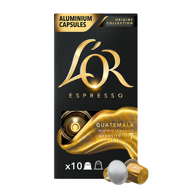 L'Or Espresso Guatemala Nespresso Alluminio 10 Caps
