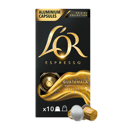 L'Or Espresso Guatemala Nespresso Alluminio 10 Caps