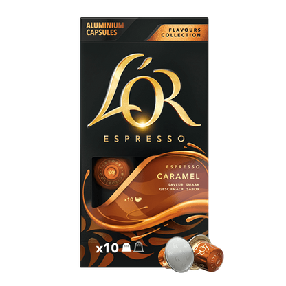 L'Or Espresso Caramel Nespresso Alluminio 10 Caps