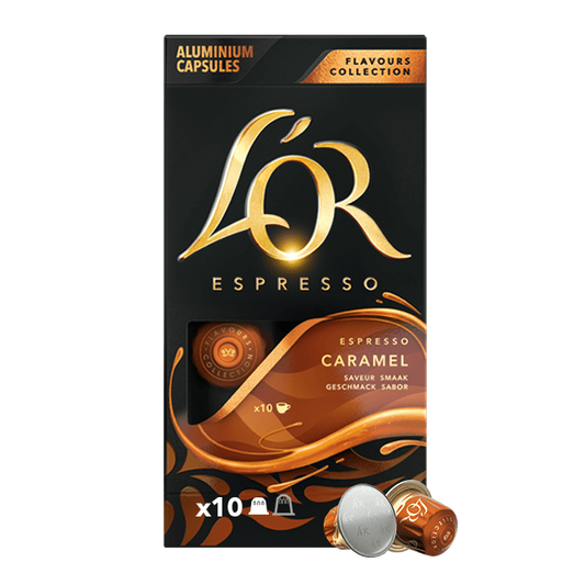 L'Or Espresso Caramel Nespresso Alluminio 10 Caps