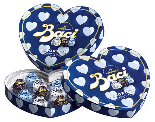 Baci Perugina Scatola Maxi Cuore Assortito 150 gr