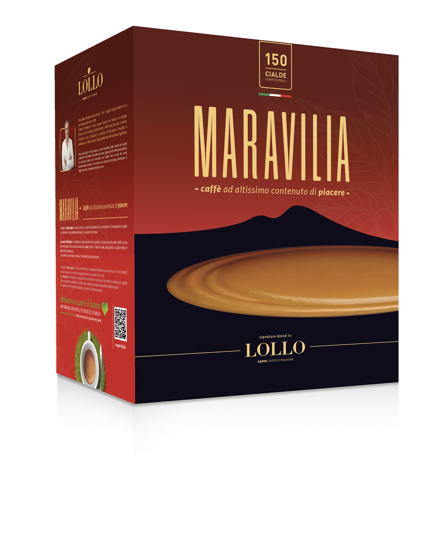 Lollo Caffè Cialde MARAVILIA 150 pz