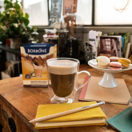 Caffè Borbone Bevanda Solubile Al Gusto NOCCIOLINO 16 Capsule