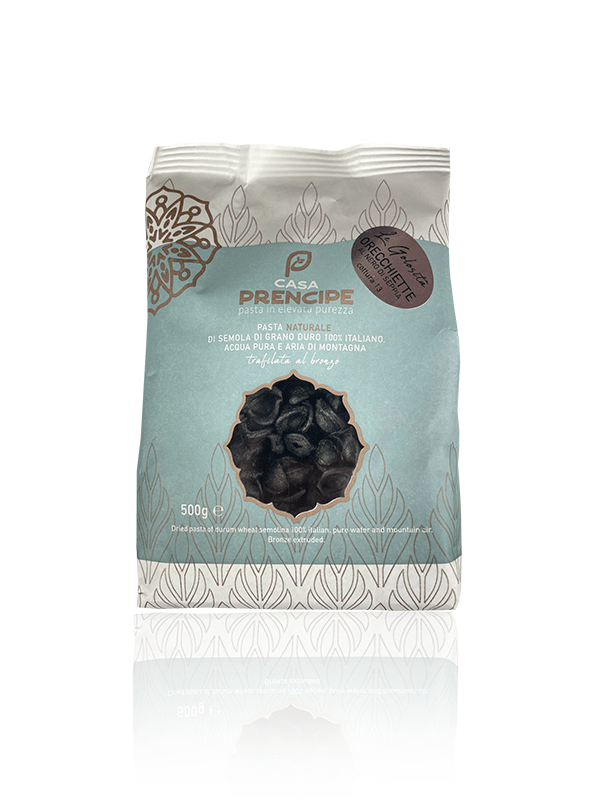Orecchiette al NERO DI SEPPIA 500 Gr.