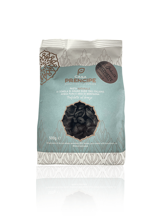 Orecchiette al NERO DI SEPPIA 500 Gr.