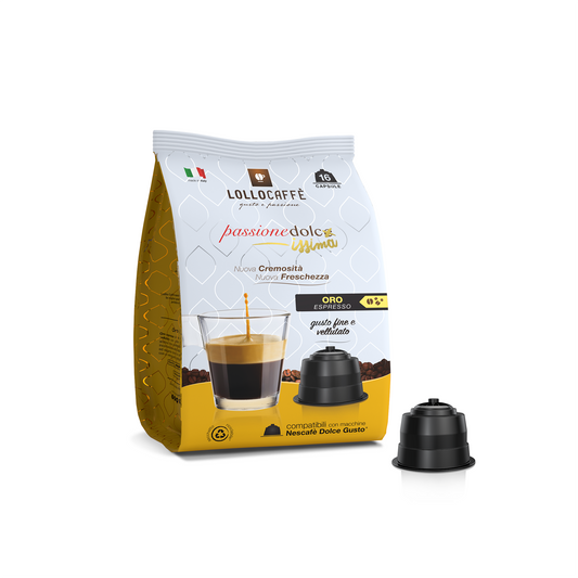 Lollo Passionedolcissima Dolce Gusto Miscela ORO 16 Caps