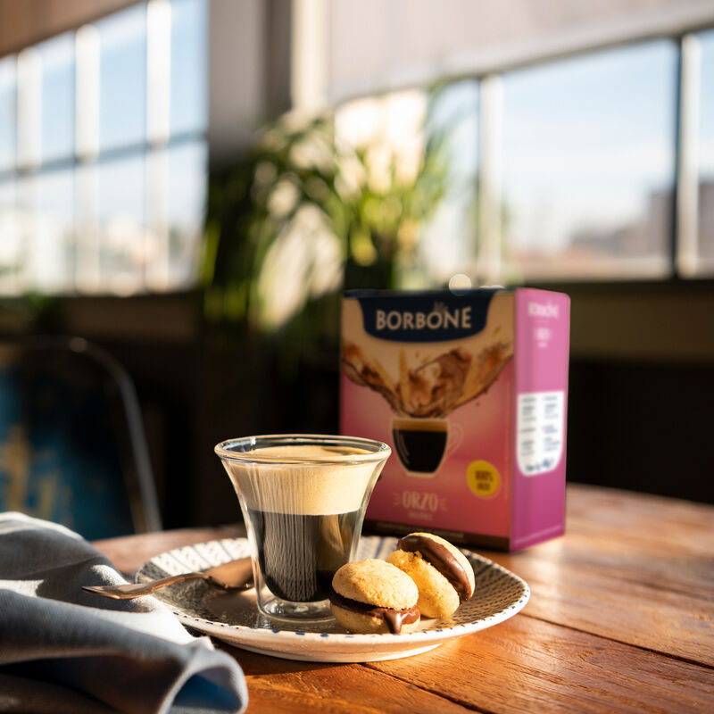 Caffè Borbone Bevanda Solubile Al Gusto ORZO 16 Capsule