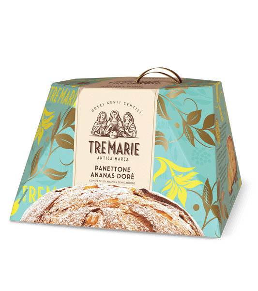 Tre Marie Il Panettone Ananas Dorè 930 gr