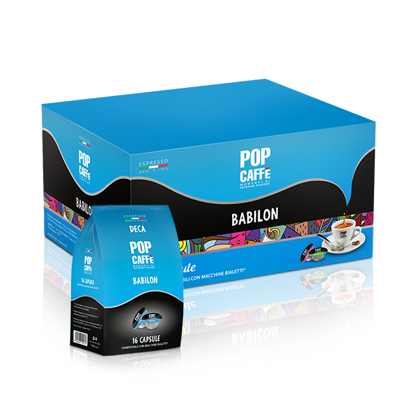Pop Caffè Babilon Miscela DECA 16 Capsule