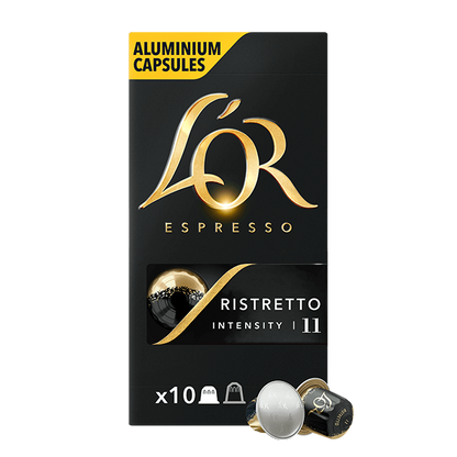 L'Or Espresso Ristretto Nespresso Alluminio 10 Caps