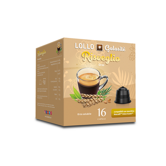 Lollo Golositè Dolce Gusto RISVEGLIO (Orzo) 16 Capsule