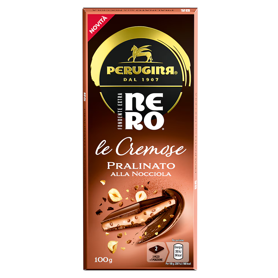 Perugina Nero le cremose PRALINATO Nocciola