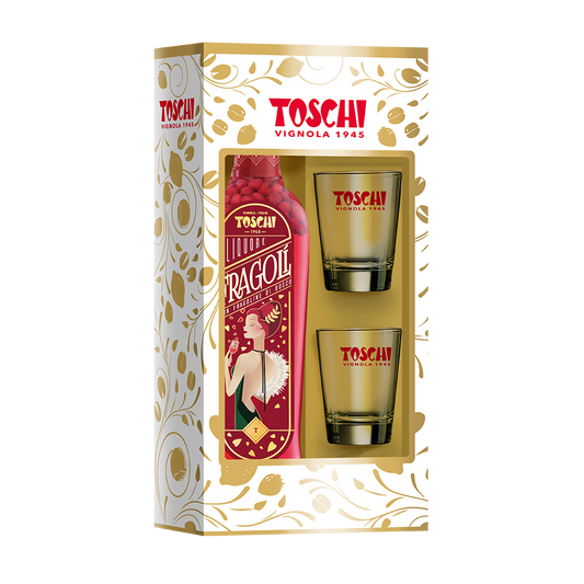 Toschi Fragolì 500 ml con 2 bicchierini