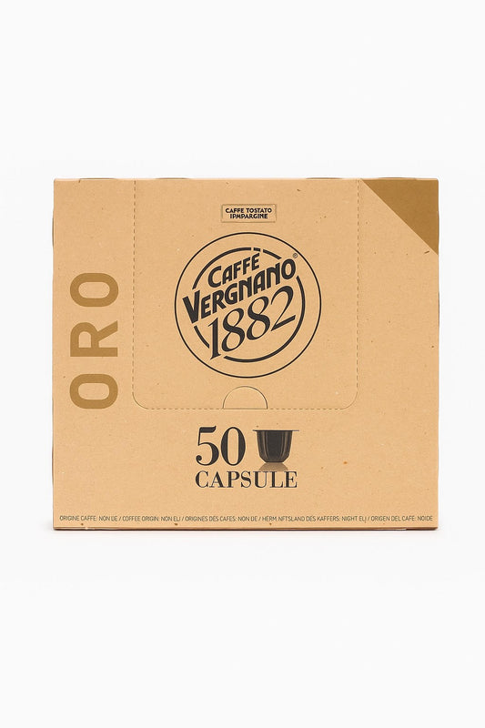 Caffè Vergnano Nespresso ÈSPRESSO ORO 50 Capsule
